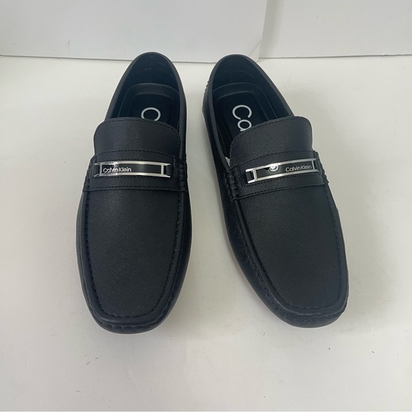 Calvin Klein Mens Merve Logo Metal Bit Driver In Black Weave New In Box -Reemoly main image 15